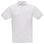 Majica kratki rukavi B&C Safran Polo 180g pepeljasto siva M!!