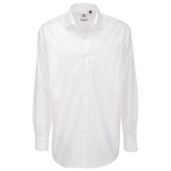 Košulja muška dugi rukavi B&C Heritage 120g bijela S!!