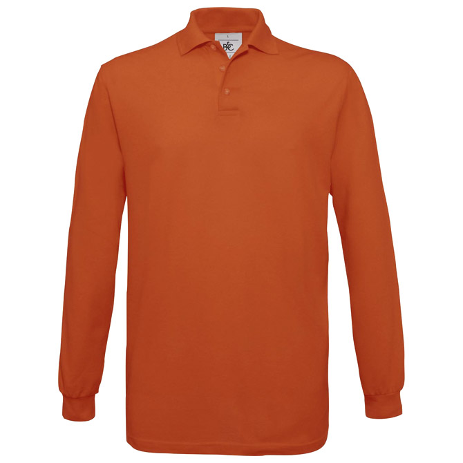 900001124 Majica dugi rukavi B&C Safran Polo LSL 180g bund L!! - Slika 1