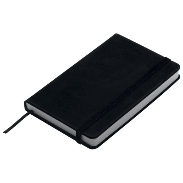 Notes  9x14 cm čisti 80L s gumicom Lübeck crni