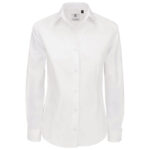 Košulja ženska dugi rukavi B&C Heritage 120g bijela XS!!