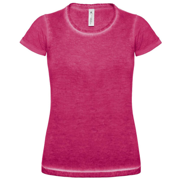 Majica kratki rukavi B&C DNM Plug In/women roza XL!!
