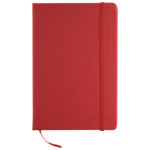 Notes A5 crte 96L šamoa s gumicom crveni