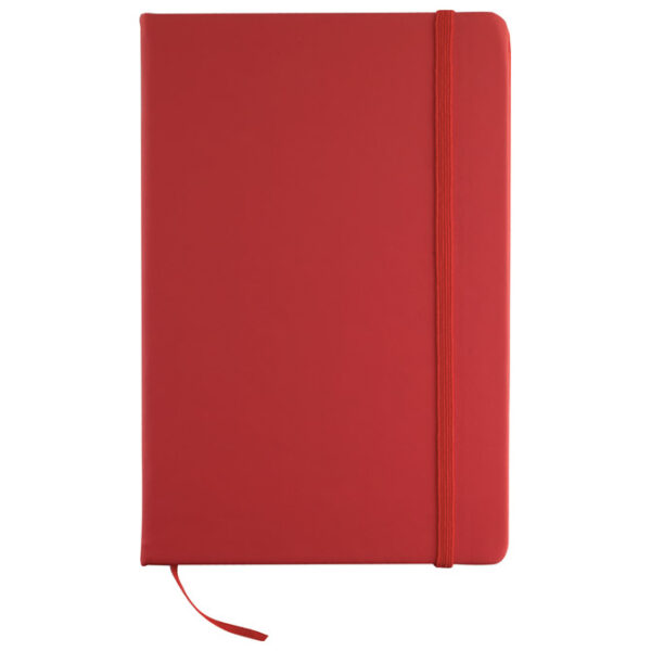 Notes A5 crte 96L šamoa s gumicom crveni