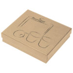 Pljoska metalna+2 čašice u poklon kutiji - Slika 3