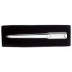 Nož za poštu metalni 15 cm srebrni - Slika 2