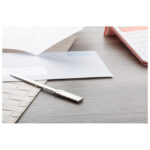 Nož za poštu metalni 15 cm srebrni - Slika 3