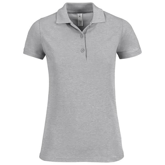 900003123 Majica kratki rukavi B&C Safran Timeless Women 180g svijetlosiva L!! - Slika 1