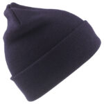 Kapa zimska Woolly tamnoplava