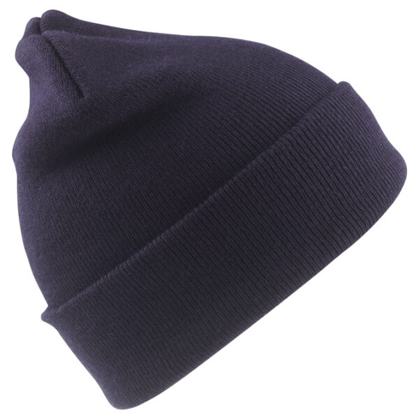 Kapa zimska Woolly tamnoplava