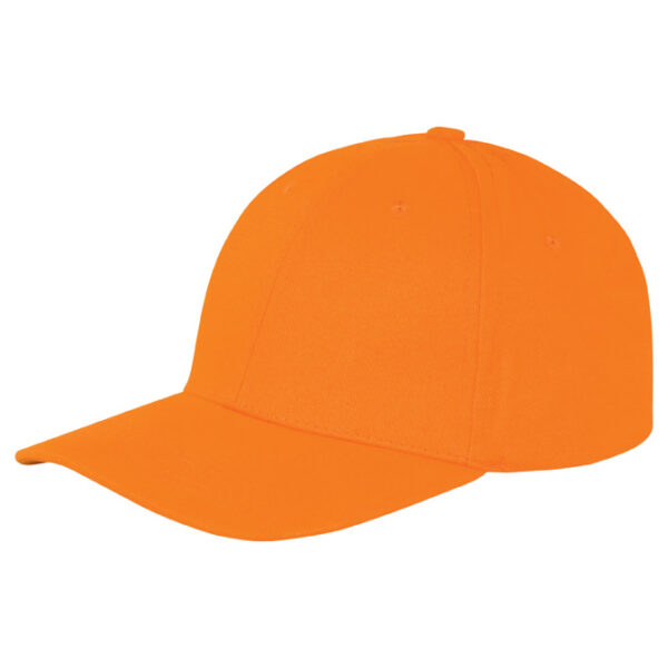 Kapa šilt 6 panela Memphis narančasta