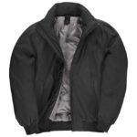 Jakna zip muška B&C Crew Bomber crna 3XL!!