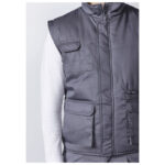 Prsluk muški zip Almanzor CQ50670523 sivi 2XL - Slika 3