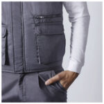 Prsluk muški zip Almanzor CQ50670523 sivi 2XL - Slika 4