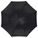 Kišobran automatik s drvenom drškom Le Mans crni - Slika 2