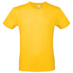 Majica kratki rukavi B&C #E150 zlatna žuta M