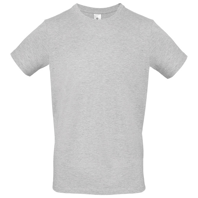 900003704 Majica kratki rukavi B&C #E190 siva L - Slika 1