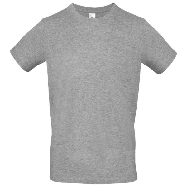 Majica kratki rukavi B&C #E150 svijetlosiva 3XL