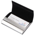 Etui za vizitke crno/srebrni - Slika 2