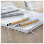 Garnitura olovka kemijska+olovka tehnička bambus - Slika 2