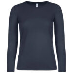 Majica dugi rukavi B&C #E150/women LSL tamnoplava XS