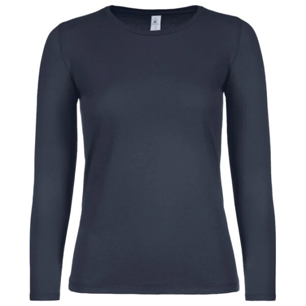 Majica dugi rukavi B&C #E150/women LSL tamnoplava XS