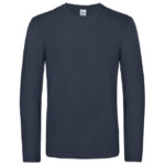 Majica dugi rukavi B&C #E190 LSL tamnoplava S!!