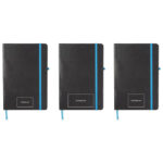 Notes A5 crte 80L šamoa s gumicom Cuxhaven crno/svijetloplavi - Slika 2