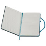 Notes A5 crte 80L šamoa s gumicom Cuxhaven crno/svijetloplavi - Slika 3