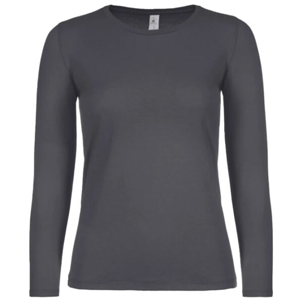 Majica dugi rukavi B&C #E150/women LSL tamnosiva M!!