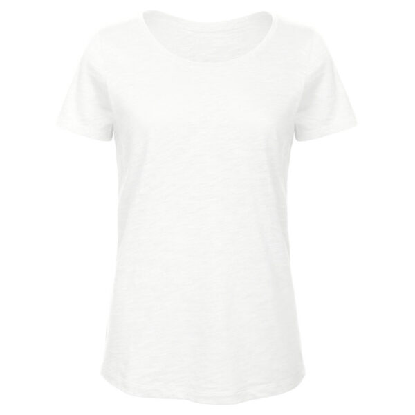 Majica kratki rukavi B&C Inspire Slub T/women bijela M!!