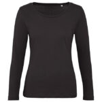 Majica dugi rukavi B&C Inspire LSL T/women 140g crna M!!