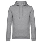 Majica dugi rukavi B&C Inspire Hooded 280g svijetlosiva XL