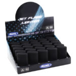 Upaljač elektronski gumirani mat Atomic Jet Flame Rubber crna - Slika 2