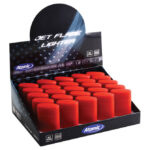 Upaljač elektronski gumirani mat Atomic Jet Flame Rubber crvena - Slika 2